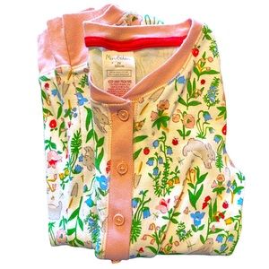 Mini Boden All In One Bunny PJs size 7Y/122cm